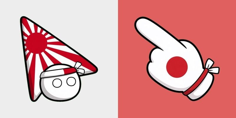 Japan Countryball Cursor
