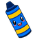 Kawaii Blue Crayon default cursor