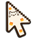 Kawaii Ghost Cat Cursor default cursor
