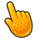 Kawaii Honey Bear pointer cursor