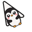 Kawaii Penguin default cursor