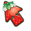 Kawaii Strawberry Kiss Cursor default cursor