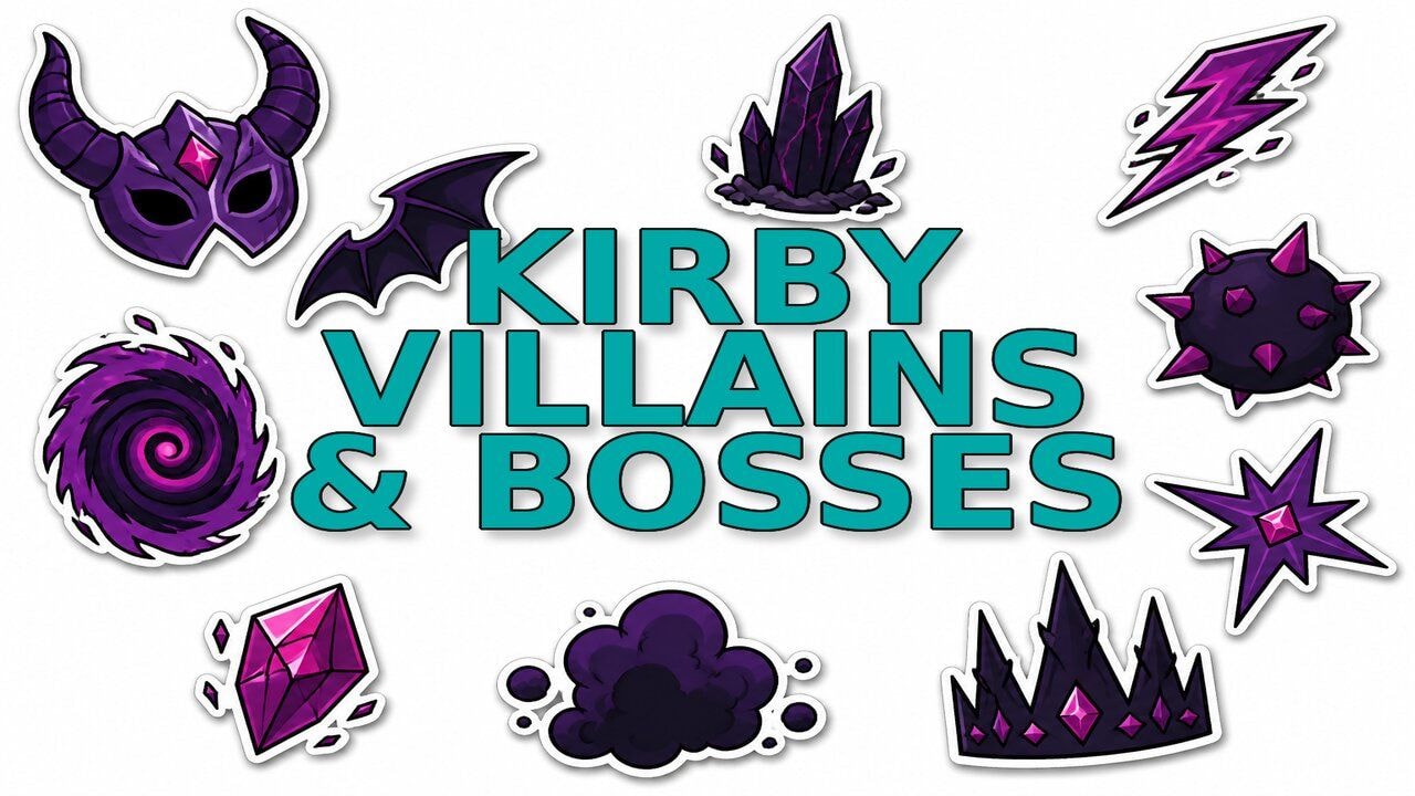 Kirby Villains & Bosses custom cursor collection preview
