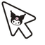 Kuromi Bones Cursor default cursor