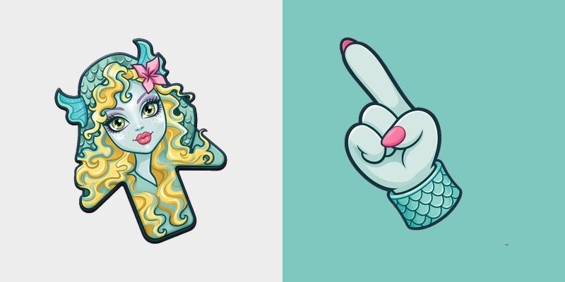 Lagoona Blue Cursor