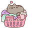 Laundry Pusheen pointer cursor