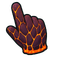 Lava Golem Cursor pointer cursor