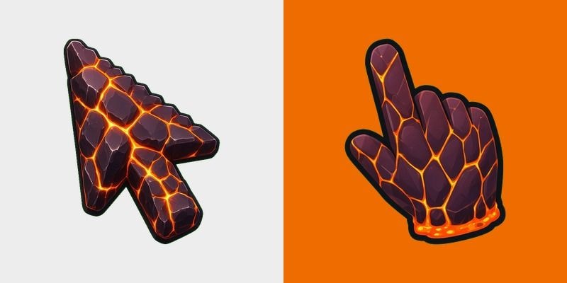 Lava Golem Cursor
