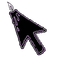 Lavender Candle Gothic Cursor default cursor