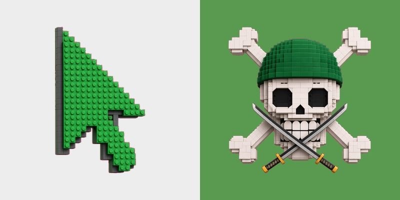 LEGO Zoro Cursor