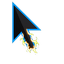 Lightning Sharingan Cursor default cursor