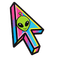 Lil Mayo Alien Neon Cursor default cursor