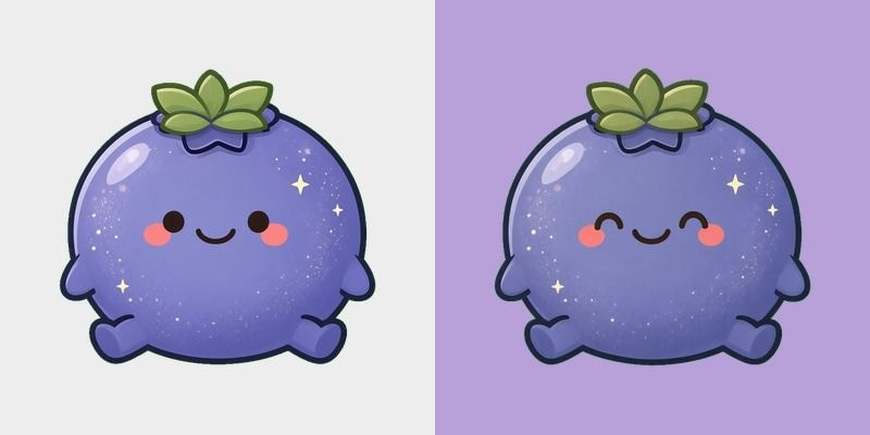 Lilac Blueberry Cheer Cursor
