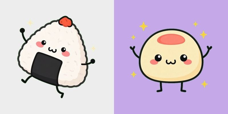 Lilac Onigiri Pop Cursor