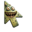 Lime Spot Horn Monster Cursor default cursor