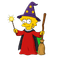 Lisa Wizard Cursor pointer cursor