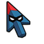 Low Poly Beak Bird Cursor default cursor