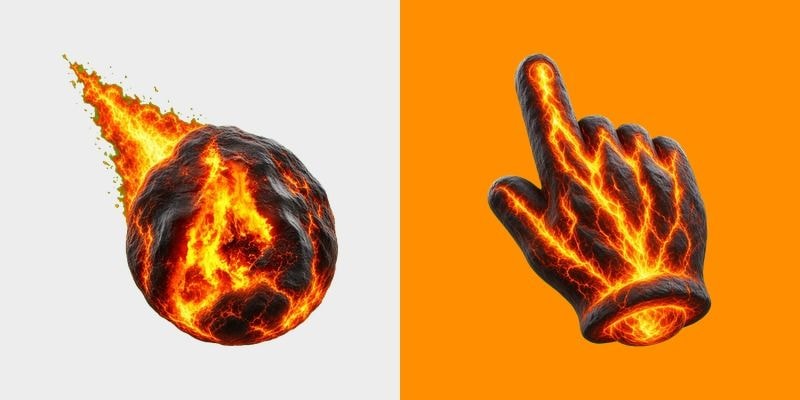 Magma Fireball Cursor