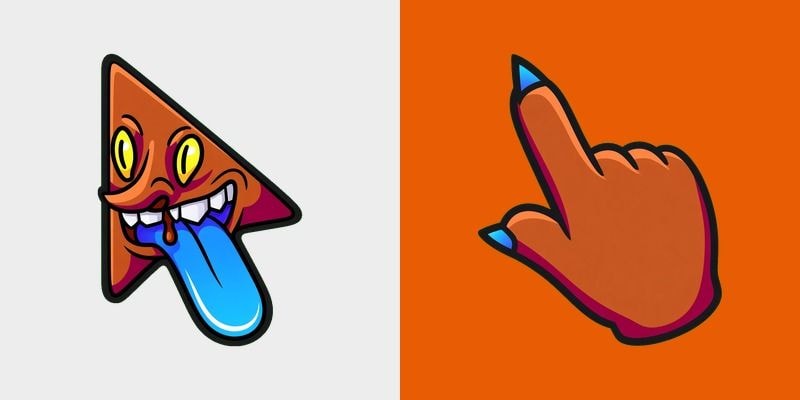 Manic Devil Grin Cursor