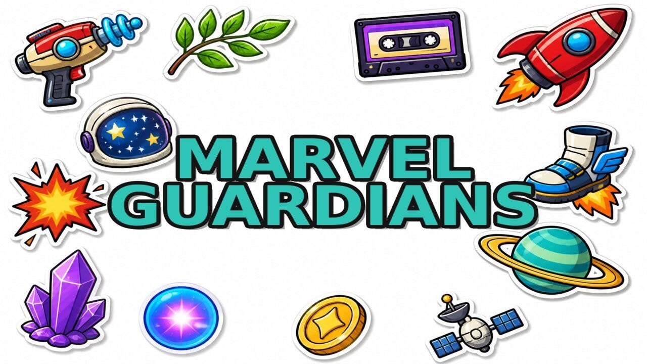 Marvel Guardians custom cursor collection preview