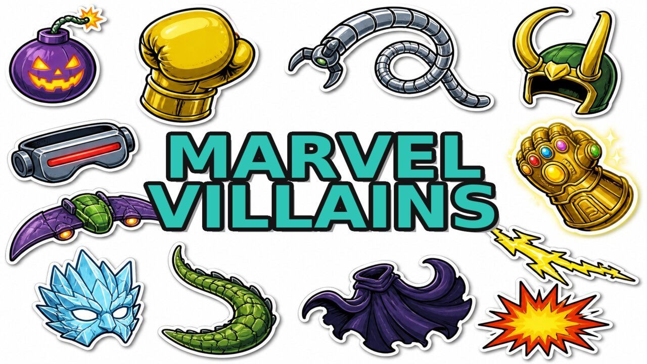 Marvel Villains custom cursor collection preview