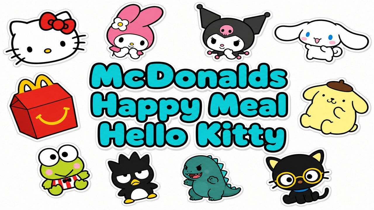 McDonalds Happy Meal Hello Kitty custom cursor collection preview