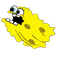 Melted SpongeBob Cursor default cursor
