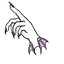 Midnight Bat Claw Cursor pointer cursor