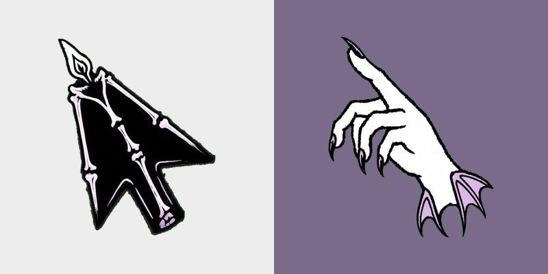 Midnight Bat Claw Cursor
