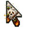 Minecraft Ghast Voxel default cursor