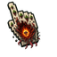 Minecraft Ghast Voxel pointer cursor
