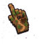 Minecraft Mule Voxel pointer cursor