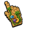 Minecraft Ocelot Voxel pointer cursor
