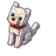Minecraft Pale Wolf pointer cursor
