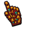 Minecraft Piglin pointer cursor