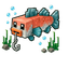 Minecraft Salmon Voxel default cursor