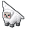 Minecraft Sheep Voxel default cursor