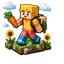 Minecraft Sunny Voxel default cursor
