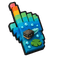 Minecraft Tadpole Voxel pointer cursor