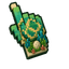 Minecraft Turtle Voxel pointer cursor