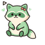 Mint Happy Fox default cursor