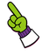 Mojo Jojo Powerpuff Cursor pointer cursor