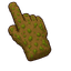 Moss Mud Monster pointer cursor