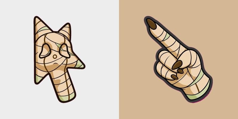 Mummy Cat Cursor