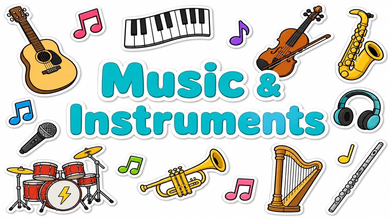 Music & Instruments custom cursor collection preview