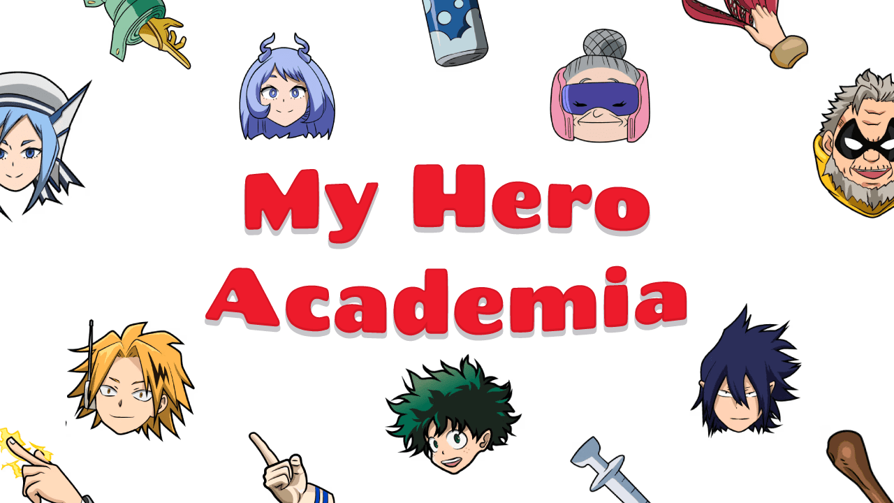 My Hero Academia custom cursor collection preview