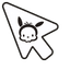 My Melody Skeleton Cursor default cursor