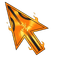 Naruto Kurama Mode Cursor default cursor