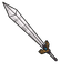 Naruto Kusanagi Sword pointer cursor