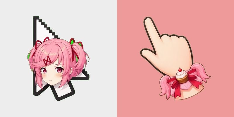 Natsuki DDLC Cursor